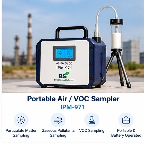 IPM-971 portable air and VOC sampler