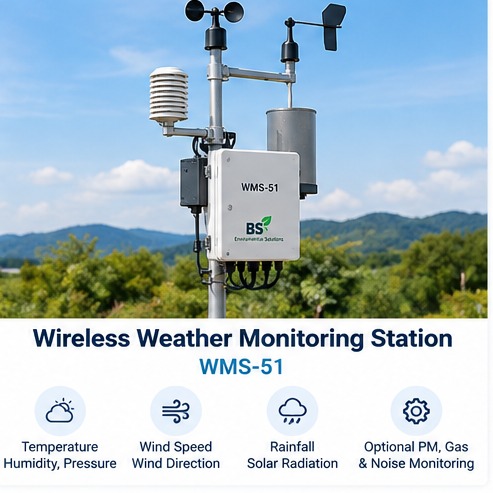 WMS-51 wireless weather monitoring station